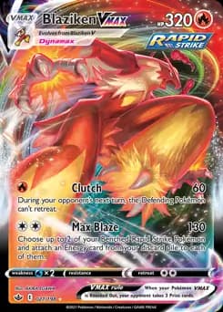 Blaziken VMAX 021 Normal