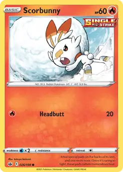 Scorbunny 026 Normal