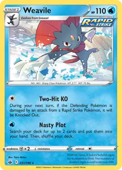 Weavile 031 Normal