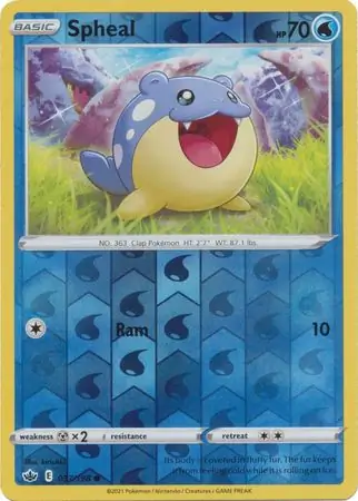 Spheal Reverse Holo 037 Normal