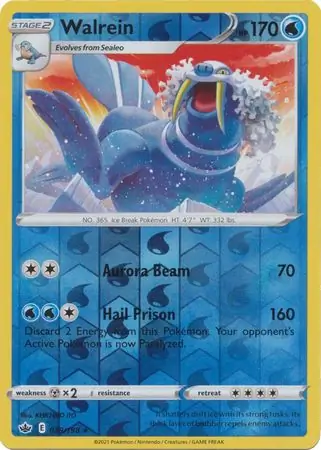 Walrein Reverse Holo 039 Normal