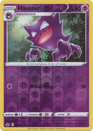 Haunter Reverse Holo 056 Normal