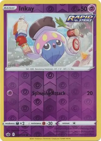 Inkay Reverse Holo 069 Normal