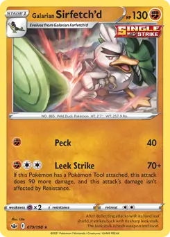 Galarian Sirfetch'd 079 Normal