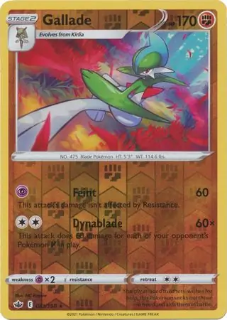 Gallade Reverse Holo 081 Normal