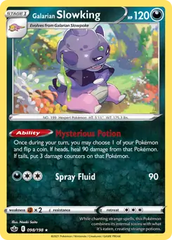 Galarian Slowking 098 Normal