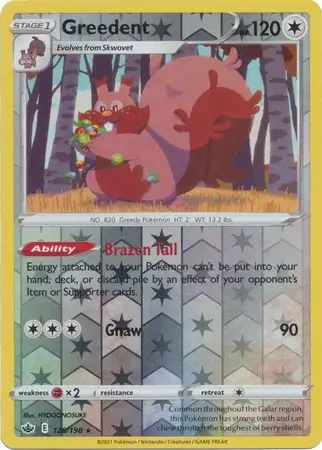 Greedent Reverse Holo 128 Normal