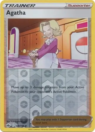 Agatha Reverse Holo 129 Normal