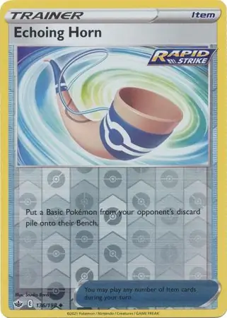 Echoing Horn Reverse Holo 136 Normal