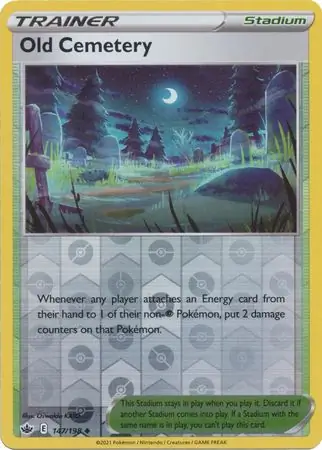Old Cemetery Reverse Holo 147 Normal