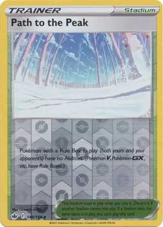 Path to the Peak Reverse Holo 148 Normal
