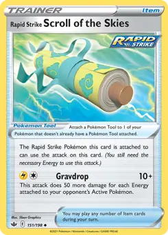Rapid Strike Scroll of the Skies 151 Normal