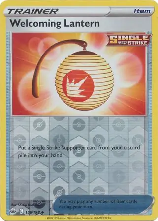 Welcoming Lantern Reverse Holo 156 Normal