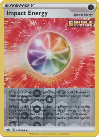 Impact Energy Reverse Holo 157 Normal