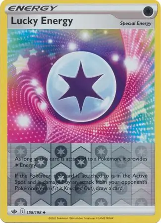 Lucky Energy Reverse Holo 158 Normal