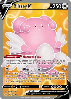Blissey V Full Art 182 Normal