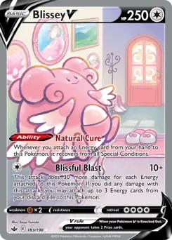 Blissey V Alternate Art 183 Normal