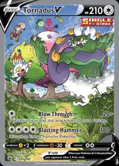Tornadus V Alternate Full Art 185