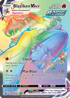 Blaziken VMAX Secret 200 Normal