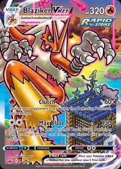 Blaziken VMAX Alternate Art 201