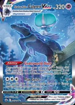 Shadow Rider Calyrex VMAX Alternate Art 205 Normal