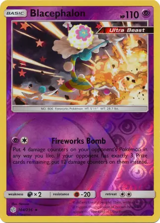 Blacephalon Reverse Holo 104 Normal
