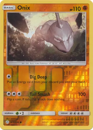 Onix Reverse Holo 105 Normal