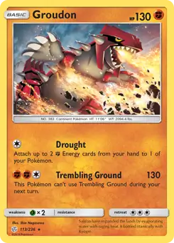 Groudon 113 Normal