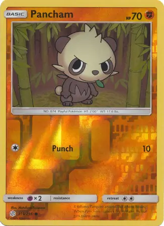 Pancham Reverse Holo 119 Normal