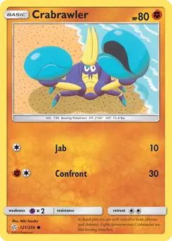 Crabrawler 121 Normal