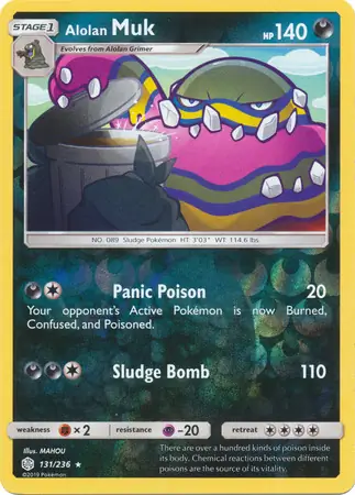 Alolan Muk Reverse Holo 131 Normal