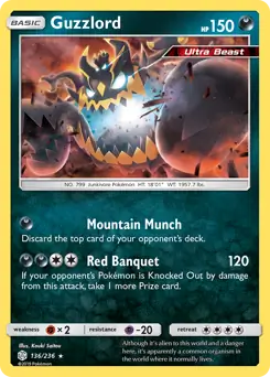 Guzzlord Holo 136