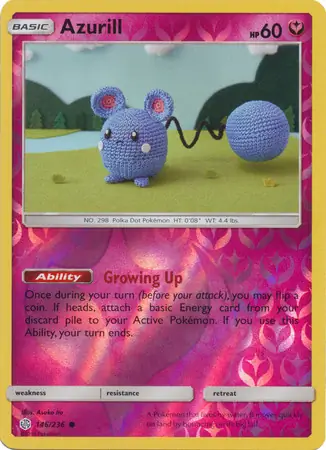 Azurill Reverse Holo 146 Normal