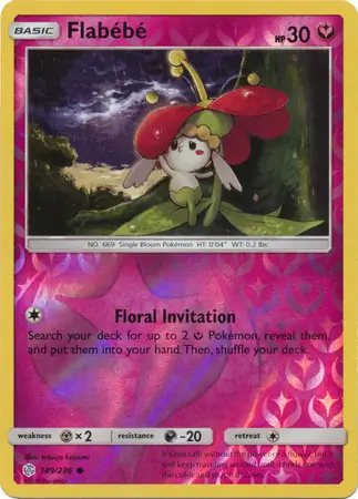 Flabebe Reverse Holo 149 Normal