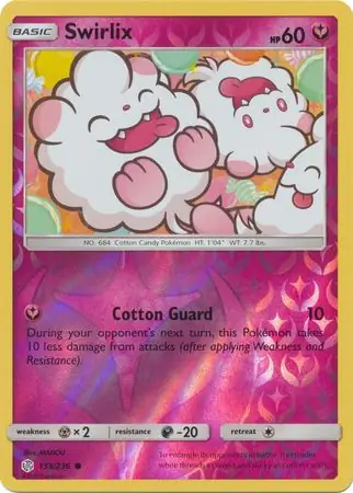 Swirlix Reverse Holo 153