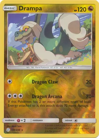 Drampa Reverse Holo 159 Normal