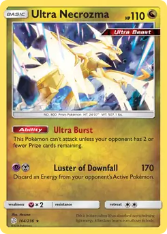 Ultra Necrozma Holo 164