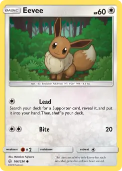 Eevee 166 Normal