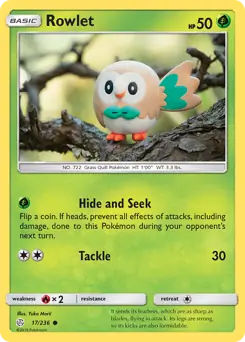 Rowlet 17 Normal