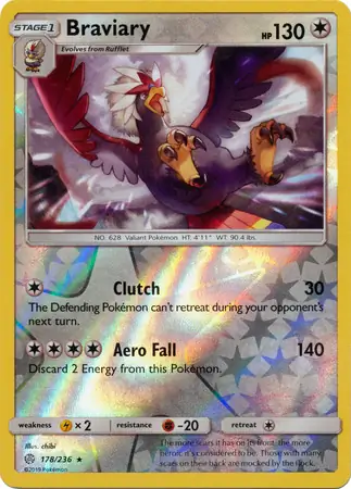 Braviary Reverse Holo 178