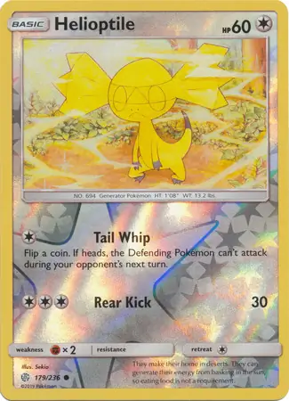 Helioptile Reverse Holo 179