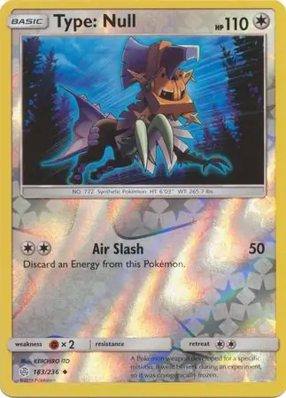 Type: Null Reverse Holo 183 Normal