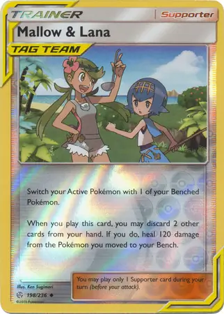 Mallow & Lana Reverse Holo 198