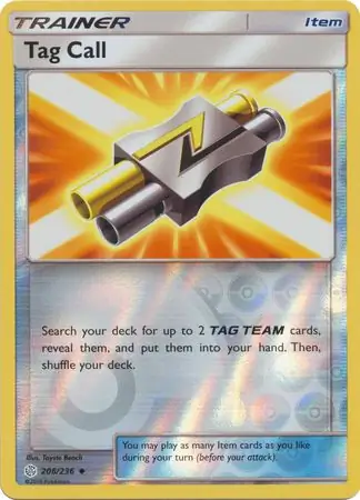 Tag Call Reverse Holo 206 Normal