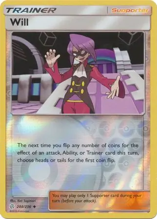 Will Reverse Holo 208