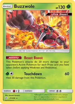 Buzzwole 21 Normal