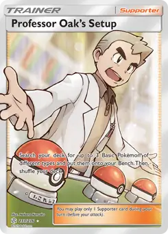 Full Art Professor Oak's Setup 233