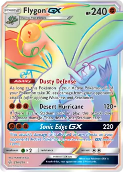 Flygon GX Secret 256
