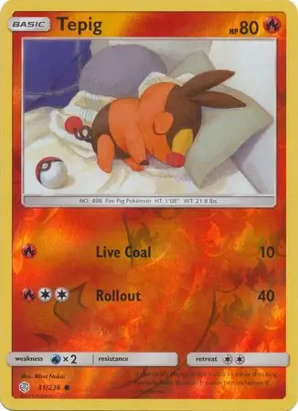 Tepig Reverse Holo 31