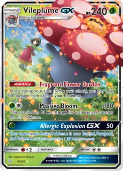 Vileplume GX 4 Normal